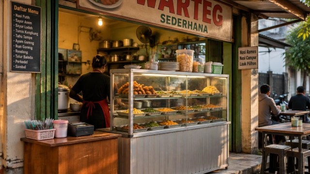 Foto representatif Warung nasi rames (warteg)